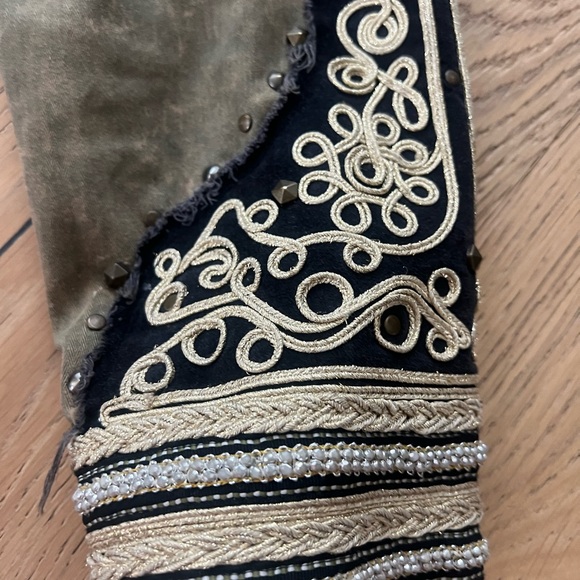 Free people, embellished, oversized military jacket in great condition - Picture 5 of 8